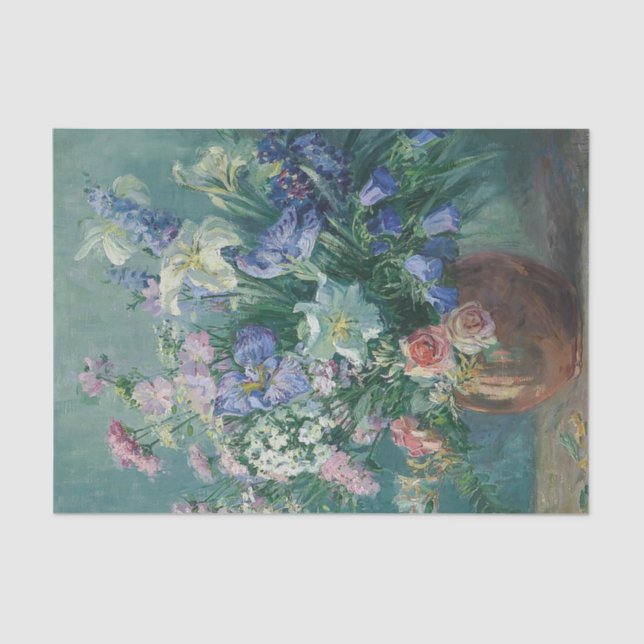 Floral Bouquet by Matilda Browne Tissue Paper (Front)