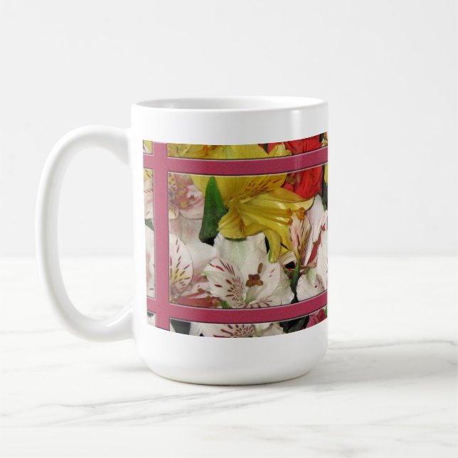 Floral Bouquet Coffee Mug (Left)