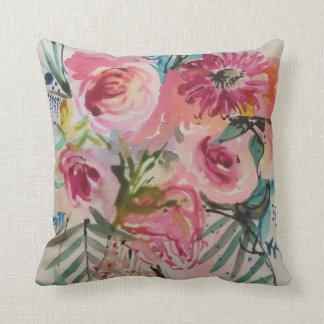 floral bouquet cushion