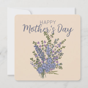 Floral Bouquet Happy Mother's Day Holiday Card