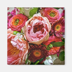 Floral bouquet, Magnet