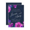 Floral Bouquet - Pink Purple - Wedding Invitation
