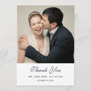 Floral Bouquet Watercolor Thank You Card