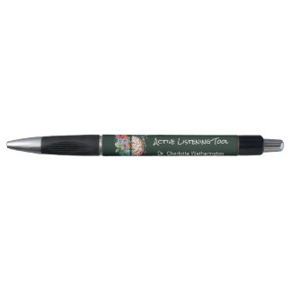 Floral Brain Therapist Active Listening Tool