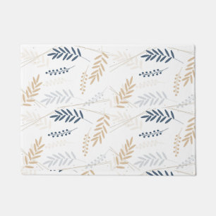 floral branch    doormat