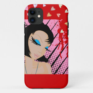 Floral branch with birds iPhone 5 case