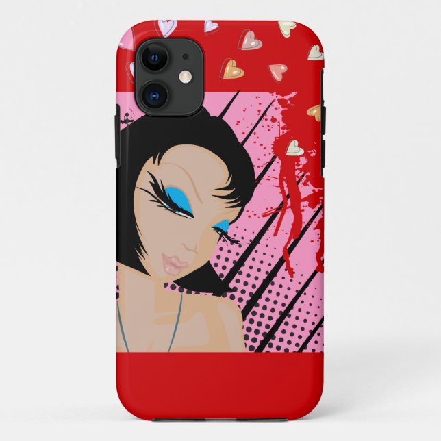 Floral branch with birds iPhone 5 case (Back)