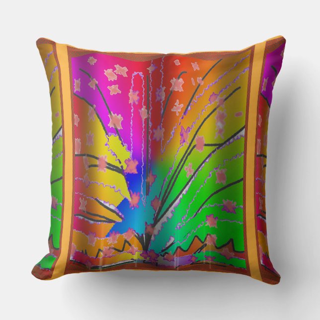 Floral Branches  Cushion (Front)