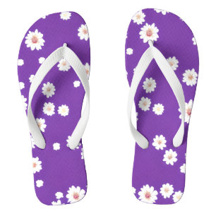 Floral Breeze Flip Flops: elegance by your feet Thongs