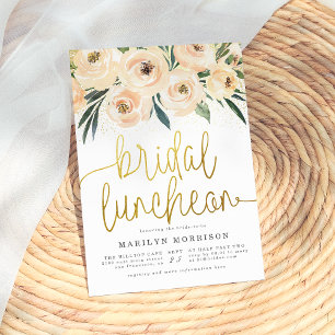 Floral Bridal Luncheon Bridal Shower Invitation
