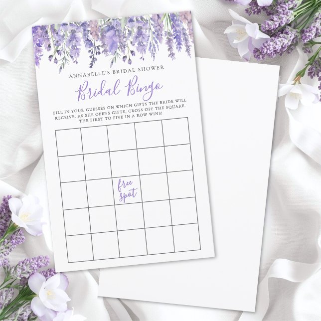 Floral Bridal Shower Bingo Game (Floral Bridal Shower Bingo Game )