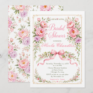 Floral Bridal Shower Invitation