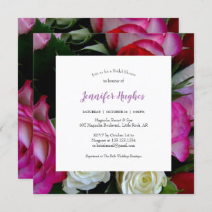 Floral Bridal Shower Invitation