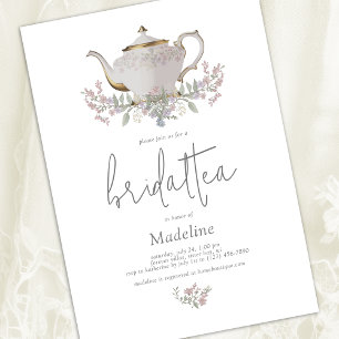 Floral Bridal Tea Bridal Shower Invitation