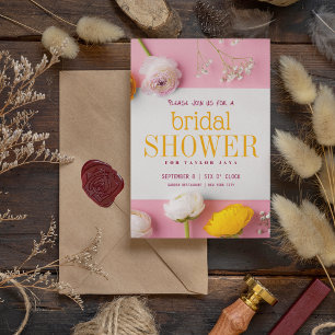 Floral Bride to be Invitation
