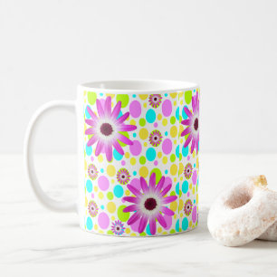 Floral Bright Colours Mug