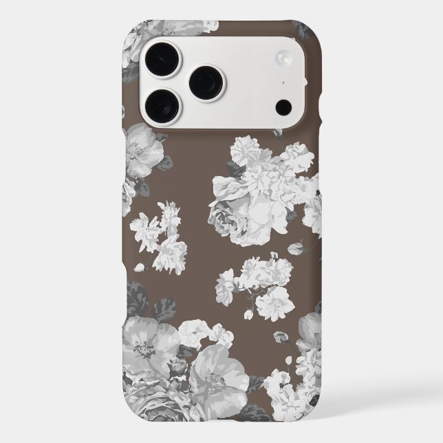 Floral Brown Background (Back)