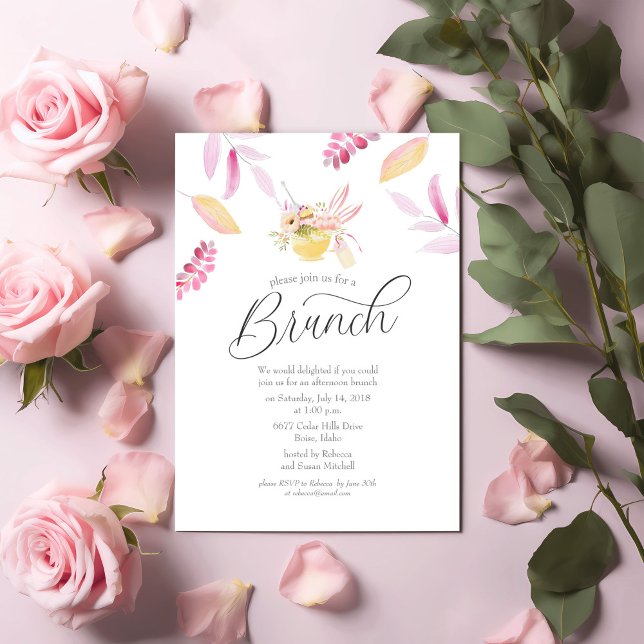 Floral Brunch Invitation (Creator Uploaded)