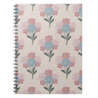 Floral Bunch Block Style  Notebook