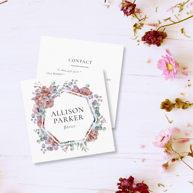 Floral Business Card (Creator Uploaded)