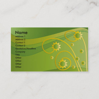 Floral Business Card