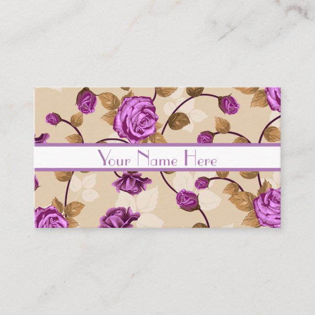 Floral Business Cards (Front)