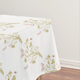 Floral Butterflies Tablecloth