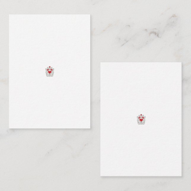 Floral Butterfly Mandala | Purple Boho Art Design Card (Front/Back)