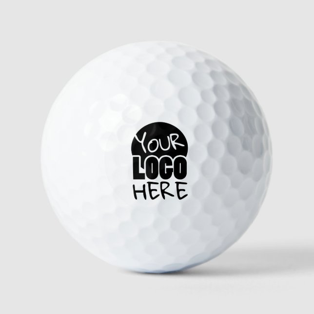 Floral Butterfly Monogrammed Golf Balls (Front)