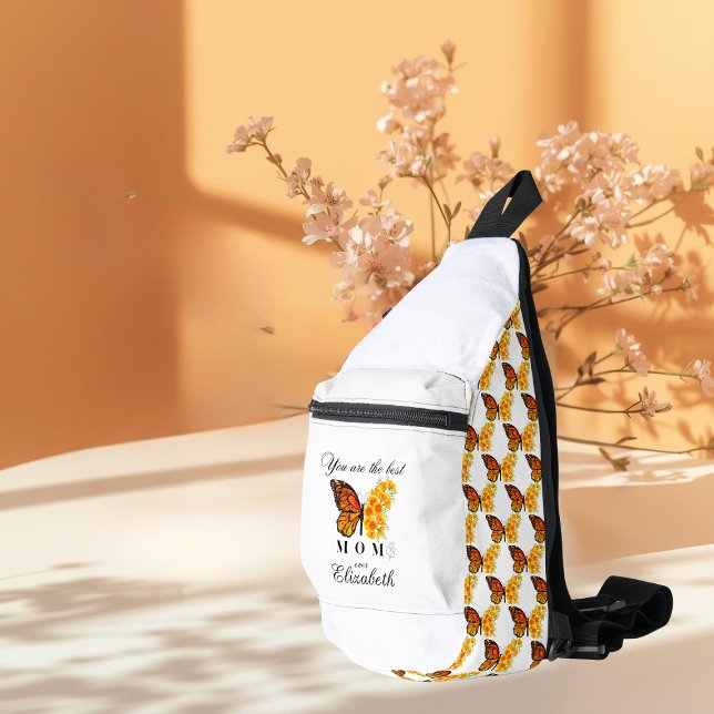 Floral Butterfly Personalized Sling Bag (Creator Uploaded)