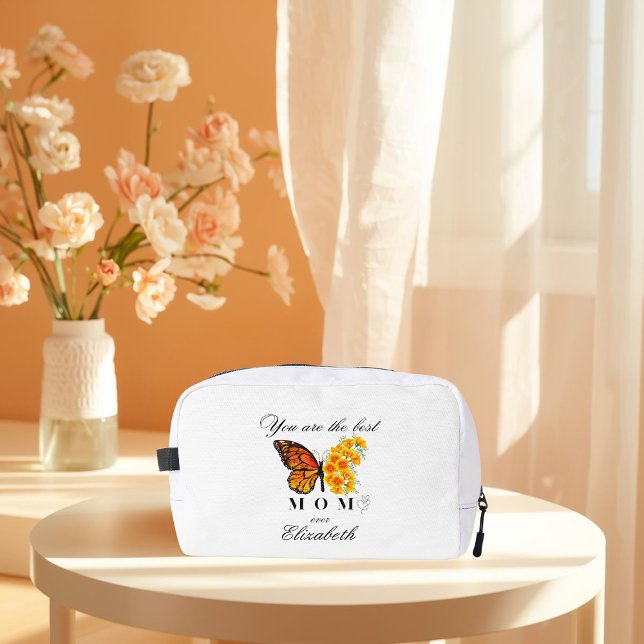 Floral Butterfly Personalized Toiletry Bag (Creator Uploaded)