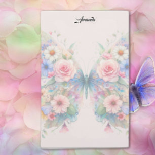 Floral Butterfly Stationery