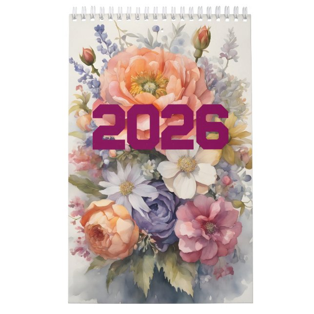 floral calendar (Cover)