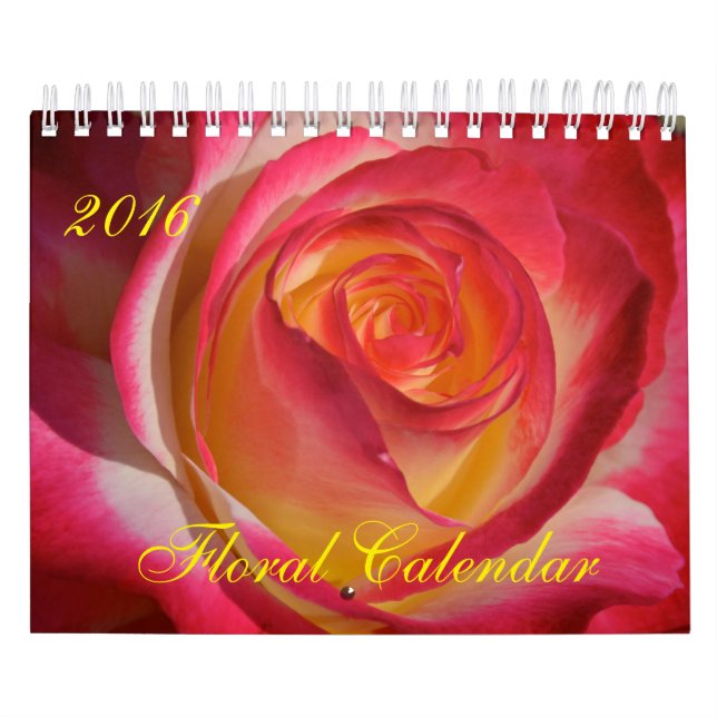 Floral Calendar 2016 (Cover)