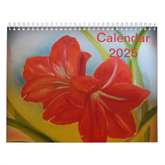 Floral Calendar 2025
