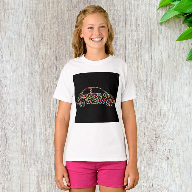 Floral Car Flower Power Vehicle T-Shirt (Creator Uploaded)