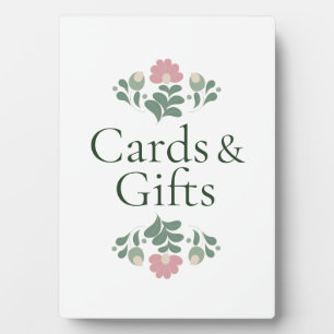 Floral Cards & Gifts Wedding Sign Plaque