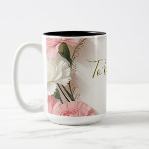 Floral Carnation Mug