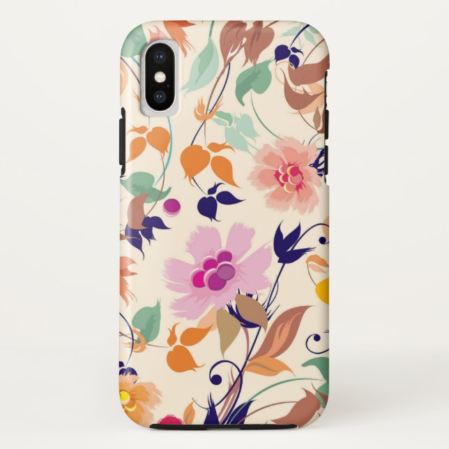 Floral Case-Mate iPhone Case (Back)