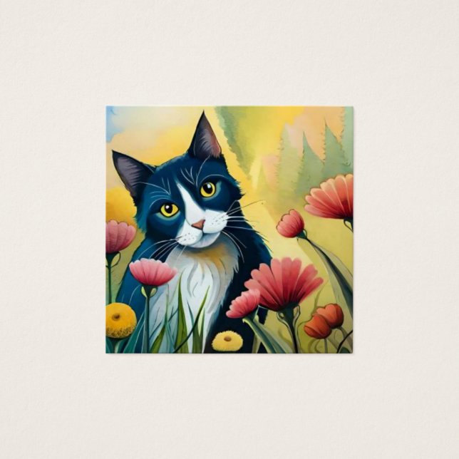 FLoral cat  (Front)