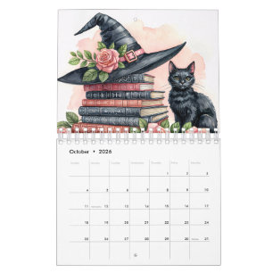 Floral Cats - Watercolor Portraits Calendar