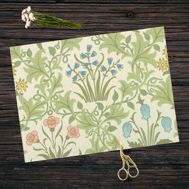 Floral Celandine Morris Pattern by J.H. Dearle Tissue Paper (Creator Uploaded)