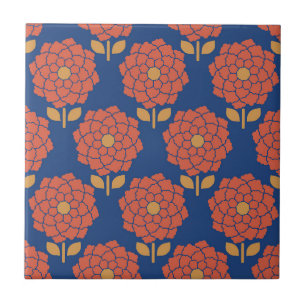 Floral Ceramic Tile