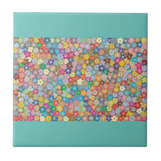 FLORAL CERAMIC TILES