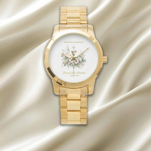 Floral Chalace First Communion For Her Watch