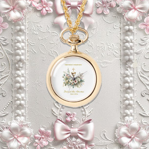 Floral Chalace First Communion Necklace