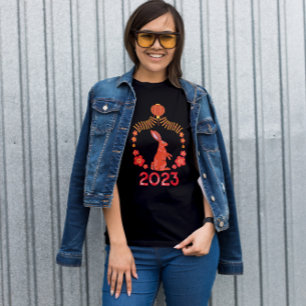Floral Chinese New Year Lunar New Year of Rabbit T-Shirt