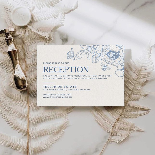 Floral Chinoiserie Wedding Reception Enclosure (Creator Uploaded)