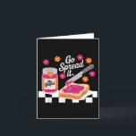 Floral Christian Funny Jar With The Gospel Go Spre Card<br><div class="desc">Floral Christian Funny Jar With The Gospel Go Spread It</div>