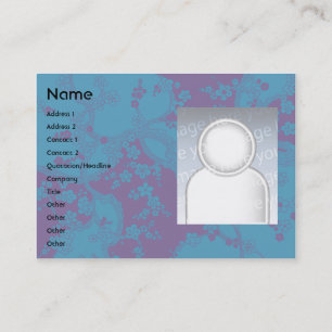 Floral - Chubby Business Card